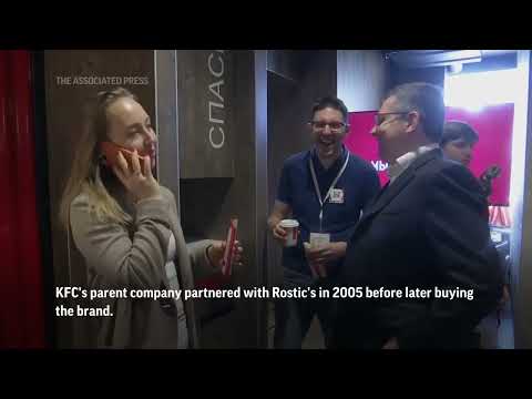 Former KFC restaurants rebranded in Russia