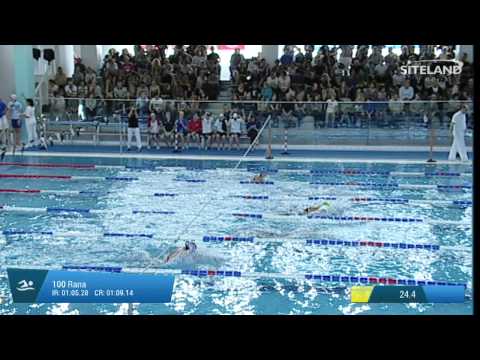 Eliminatorie 3 dei 100 Rana  Assoluti Femmine Agonisti - 18 Memorial  Chiara Giavi