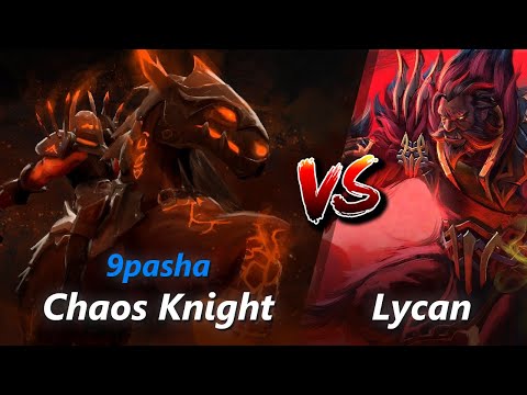 How to Chaos Knight safelane vs Lycan/Skywrath Mage (feat. 9pasha) | First 10 minutes