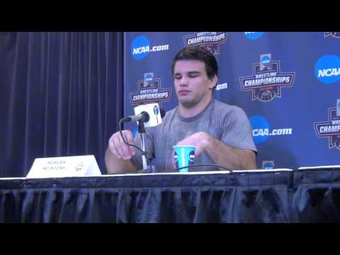 Morgan McIntosh (Penn State), 197 Semis win at 2016 NCAAs