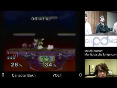 Chipdamage's TST9 - SSBM bracket - CanadianBakn(Marth) vs YOL4(Falcon)