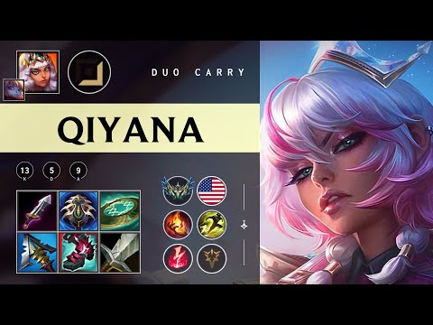 Qiyana ADC vs Twitch - NA Challenger Patch 25.24