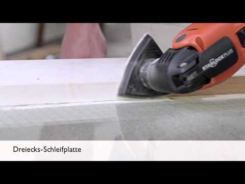 Dreiecks-Schleifplatte