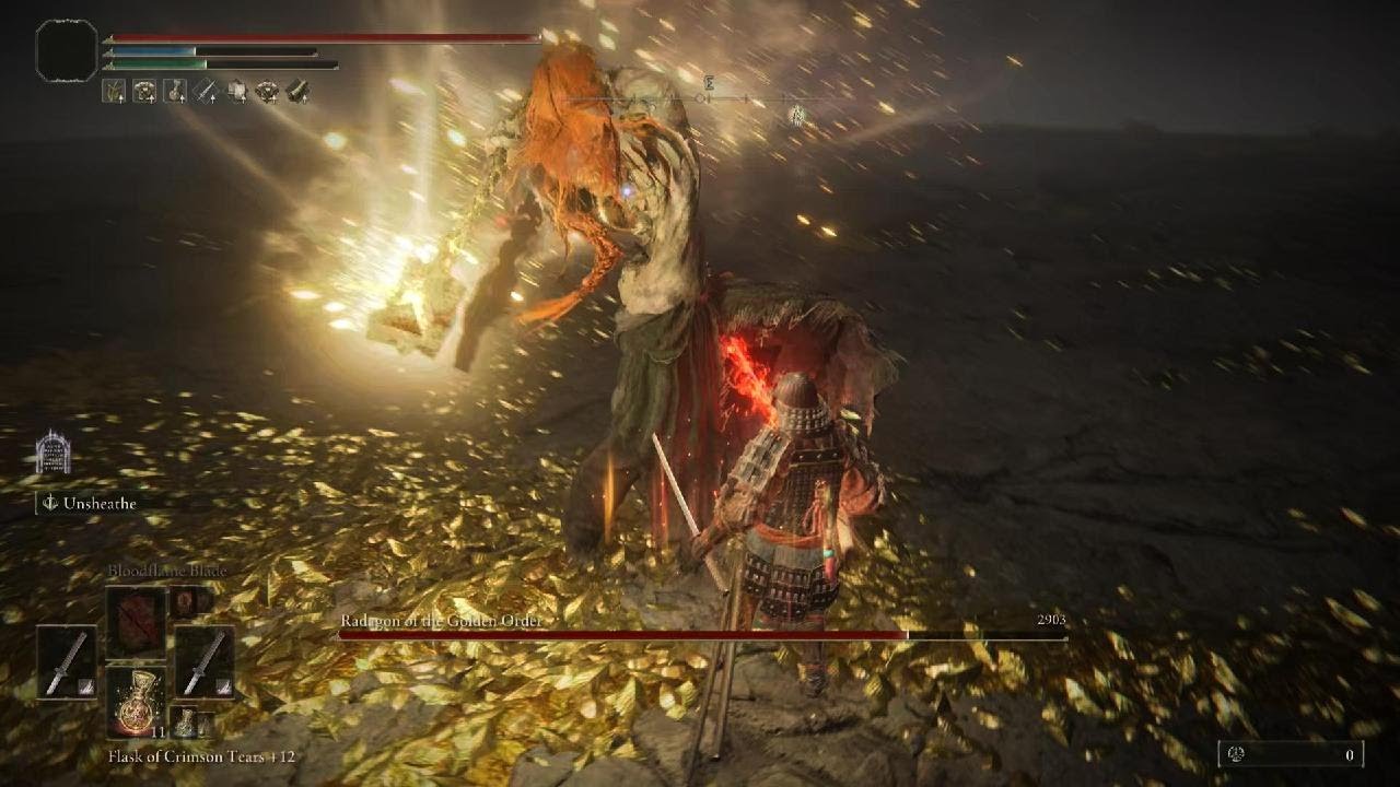 Elden Ring - Samurai vs Radagon & Elden Beast