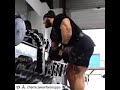 Chemical Warfare Supps athlete DREW WALKER trains 1 day out from NABBA universe PRO