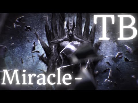 highlight - Miracle- Terrorblade vs Slark, Void, Clockwerk, TA, Razor - dota2