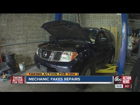Mechanic fakes repairs on veteran's ride