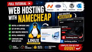 Web Hosting with Namecheap 🚀 | Nginx, PHP, MySQL, WordPress & Outlook