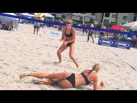 WOMEN'S BEACH VOLLEYBALL | Pool Game 1 | Dig the Beach | Fort Myers FL Video
