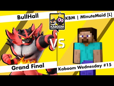 BullHall (Incineroar, Ganondorf, DK) vs KBM | MinuteMaid [L] (Steve) - GF - Kaboom Wednesday #15