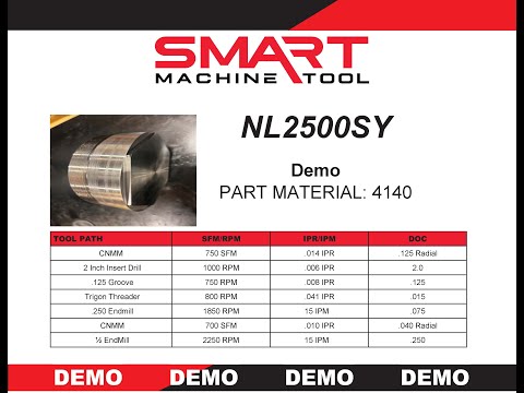 SMART MACHINE TOOL NL 2500SY 5-Axis or More CNC Lathes | 520 Machinery Sales LLC (1)