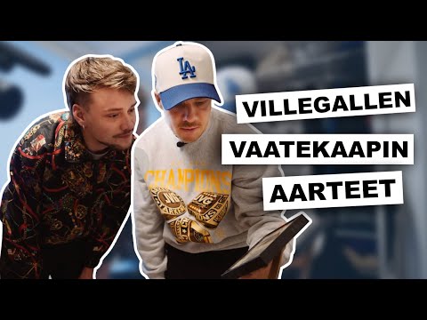 JVG:n VilleGalle esittelee VAATEHUONEENSA aarteita! | Henkarihuone 1