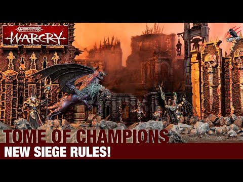 NEW WARCRY SIEGE RULES! A New Terrain Set On The Way? New Rules to Come In Tome of Champions 2021
