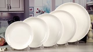 White porcelain dinner plates bulk Factory Price - Savall
