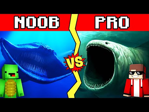 EL GRAN MAJA VS BLOOP MONSTER Build battle In Minecraft - NOOB VS PRO CHALLENGE Maizen Mizen Parody