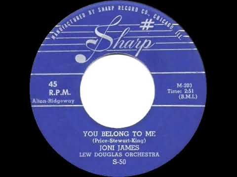 1st RECORDING OF: You Belong To Me - Joni James (1952)