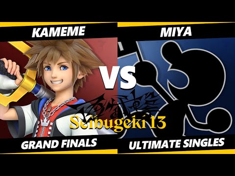 Seibugeki 13 GRAND FINALS - Miya (Game & Watch) Vs. Kameme (Sora, Sheik) Smash Ultimate - SSBU