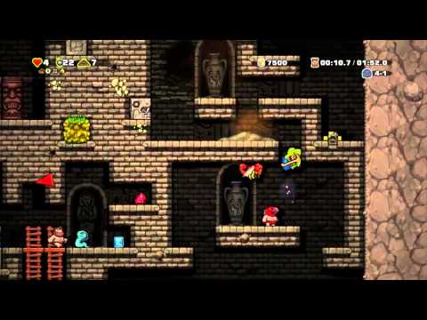 Spelunky hell WR 4:15.385