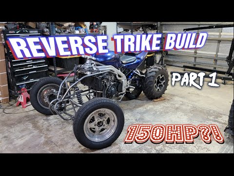 Reverse Trike Build || 150hp On and Off-road Party Trike Part 1
