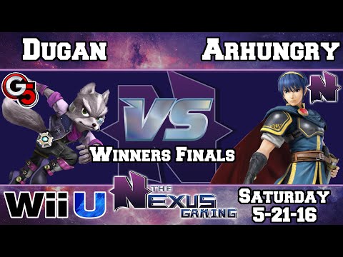 G5| Dugan (Fox) vs Nexus| Arhungry (Marth) - Winners Finals 5-21-16
