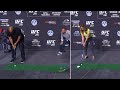 UFC 261 Weigh-in Show Putting Competition
