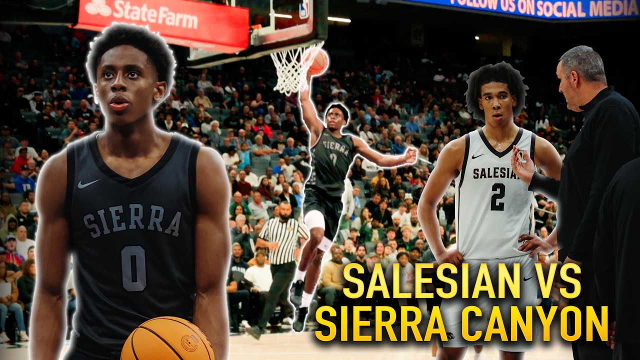 BRANDON MCCOY GOES OFF in His FINAL High School Game! 😳 Sierra Canyon vs Salesian State Championship