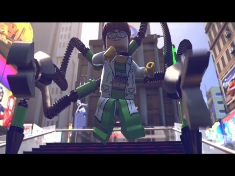 LEGO Marvel Super Heroes Walkthrough Part 8 - Dr Octopus