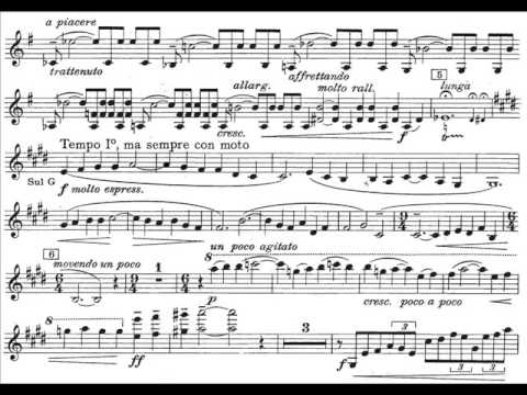 Barber, Samuel violinc. mvt2 Andante