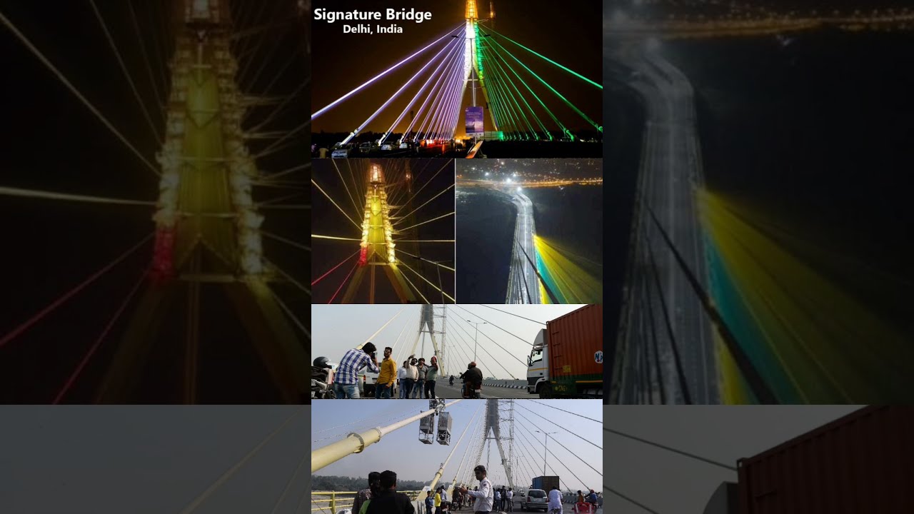 || Engineering Marvels || The Signature Bridge Of Delhi
