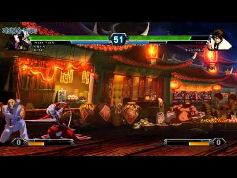 [KoF13] Part 1 - Mad KOF vs Poongko Offline Casual Match at Cafe:id