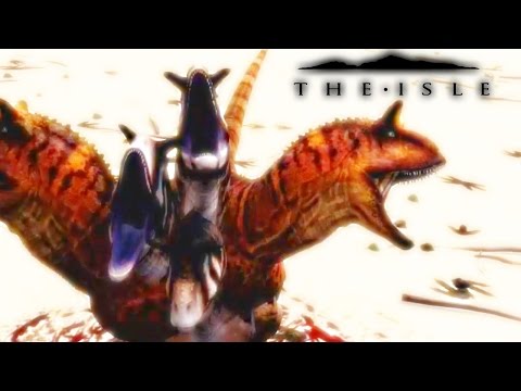 The Isle - BIGGEST CARNO PACK HUNTS REX & ACRO, ALLOSAURUS TO CARNO PROGRESSION ( Gameplay )