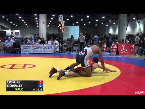 66 Round of 16 - Thrasher Porcher, NMU/OTS vs Christopher Gonzalez, NYAC/NMU
