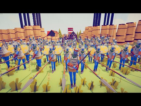 150x PERSIAN ARMY SIEGE ROMAN CASTLE - Totally Accurate Battle Simulator TABS