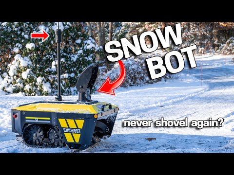 YARBO SNOWBOT Snow Blower Robot Review