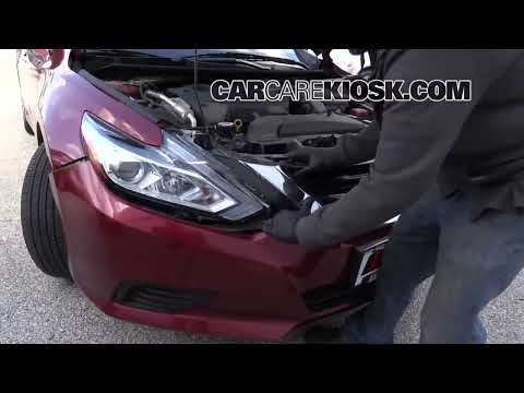 Nissan Altima 2016-2018 Headlight Housing and Bumper Removal