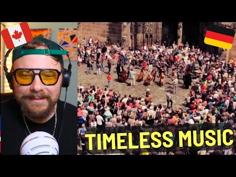 Canadian Reacts to Evenord-Bank Flashmob Nürnberg 2014 - Ode an die Freude