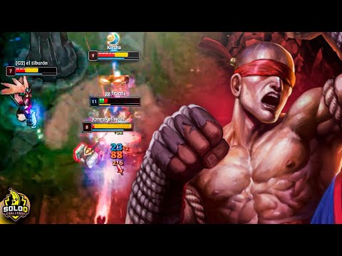 THIS PLAY WITH LEE SIN GIVES ME TOP 1 IN THE SOLOQ CHALLENGE - DIANA AND LEE SIN | ELYOYA