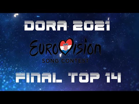Dora 2021 Final | Croatia National Final |  My Top 14