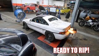 Twin Turbo Mr2 Makes Some Power At Sea Level!