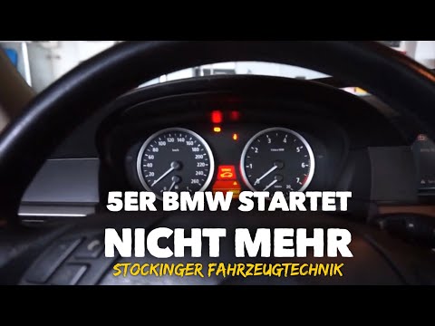 BMW 5 Series E60 detonator has been triggered | Vehicle won't start |