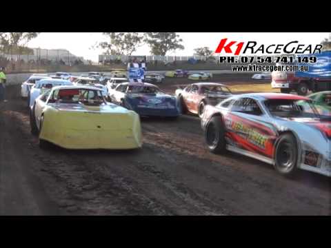 Super Sedans - Grand Parade - Queensland Title - Charlton Raceway - 06.04.12