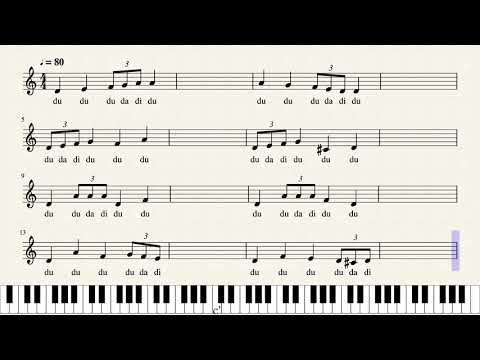 Achtel Triolen - Eight Note Triplets