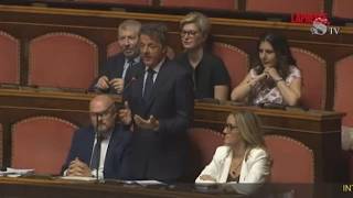 L'affondo di Renzi su Salvini: «Ci dica se va al Viminale, i pendolari ne sarebbero felici»