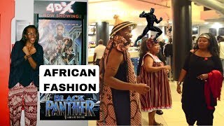African Fashion at BLACK PANTHER Premiere South Africa