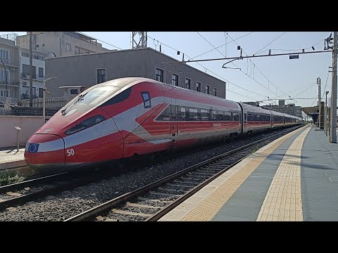 Treno Alta Velocità Frecciarossa1000 ETR1000 50 Frecciarossa 8868 Reggio di C.C.-Roma Termini