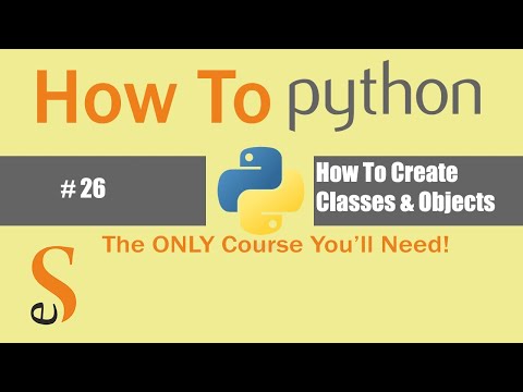 26 How To Create Classes And Objects Python Oops