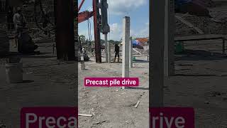 precast pile drive
