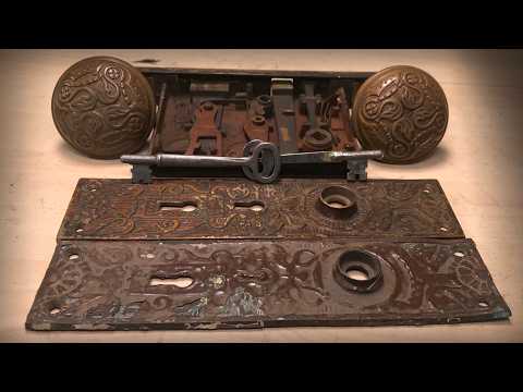 Rusty 1890s Kean & Doty Lockset Restoration | Random Restoration