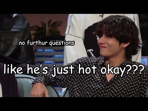 taehyung moments that are hot but don't ask me why