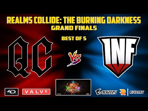 [ DOTA2 LIVE ] Quincy Crew vs Infamous |Best of 5| Realms Collide: The Burning Darkness Grand Finals